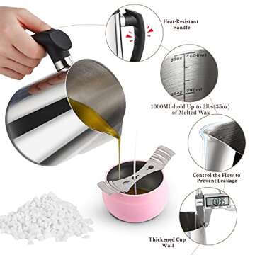 WEVOVE DIY Candle Making Kit – Perfect Starter for Creative Adults