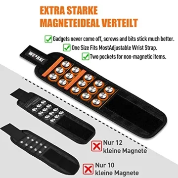WEARXI Magnetic Wristband: Versatile Tool for DIY Lovers