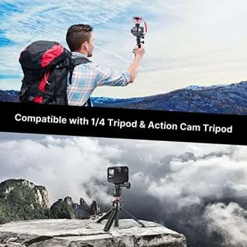 GP-4 Quick Release Base for Action Cameras and Vlogging