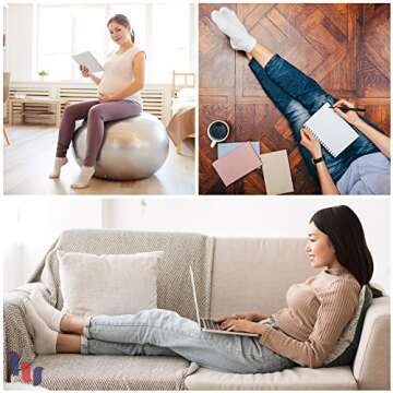 Comfortable Cotton Diabetic Ankle Socks for Women