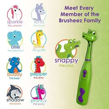 Brusheez Kids’ Electric Toothbrush Set - Fun & Safe Oral Care