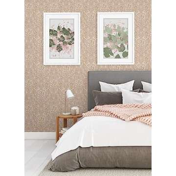 NuWallpaper Blush Enchanted Peel & Stick Wallpaper