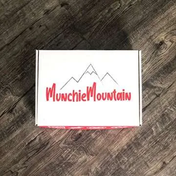 Munchie Mountain Ultimate 50-Count Snack Stock Pile and Care Package for College Students, Military Members, Friends, and Family