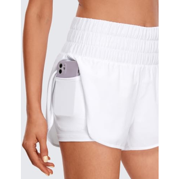 High Waisted Running Shorts for Women | CRZ YOGA