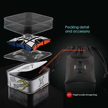 D-FantiX Fidget Spinners Cube for All Ages