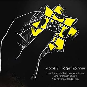 D-FantiX Fidget Spinners Cube for All Ages