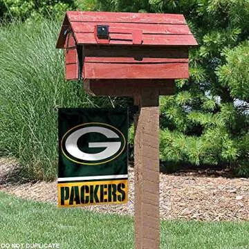 WinCraft Green Bay Packers Double Sided Garden Flag