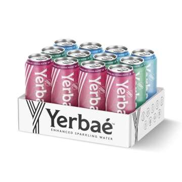 Yerbaé Energy Beverage - Variety Power Pack, 0 Sugar, 0 Calories, 0 Carbs. Yerbae is Energized by Y...