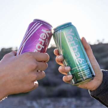 Yerbaé Energy Beverage - Variety Power Pack, 0 Sugar, 0 Calories, 0 Carbs. Yerbae is Energized by Yerba Mate, Plant-Based, Healthy Alternative to Sugary Energy Drinks, 16oz cans (12 Pack)