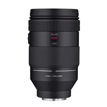 Samyang 35-150mm F2-2.8 AF Full Frame Zoom Lens for Sony E Mount (SYIO35150AFZ-E) Black