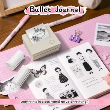 Portable TYPONOS Sticker Printer - Inkless & Bluetooth-Enabled