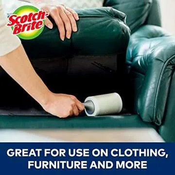 Scotch-Brite 50% Stickier Lint Roller for All Debris