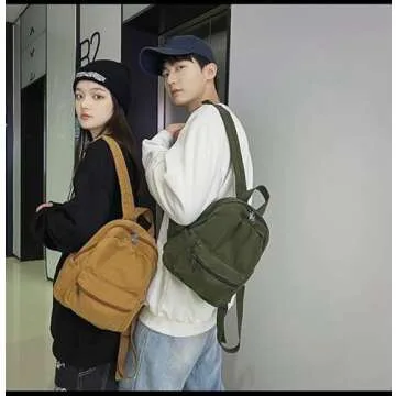 XPONNI Small Backpack Purse for Teen Girls Grunge Accessories Purse Backpack for Women Mini Backpack Purse (Green)