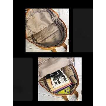 XPONNI Small Backpack Purse for Teen Girls Grunge Accessories Purse Backpack for Women Mini Backpack Purse (Green)