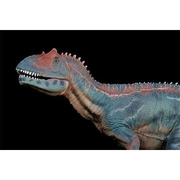 WLNTDOLA 1:35 Scale Allosaurus Figure Theropoda Allosauridae Dinosaur Scientific Model Realistic Pre...