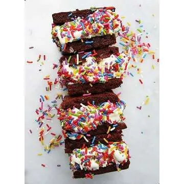 India Tree Nature's Colors, Fiesta Mix, Sugar Sprinkles for Baking and Decorating, 2.9 Lb Canister (...