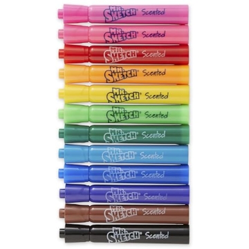 Mr. Sketch Scented Markers 12 Colors Fun Creative Play