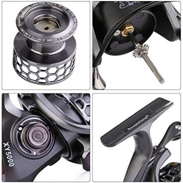 Sougayilang 13+1BB Ultra Smooth Fishing Reel