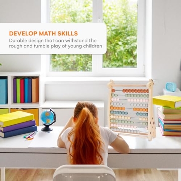 Abacus for Kids - Engaging Math Counting Toy for Learning
