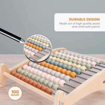 Abacus for Kids - Engaging Math Counting Toy for Learning