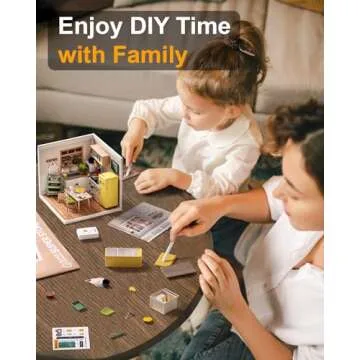 Customizable Miniature House Kit for Creative Gifts