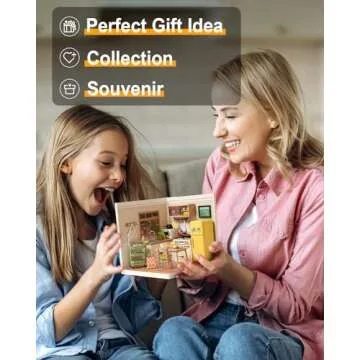 Customizable Miniature House Kit for Creative Gifts