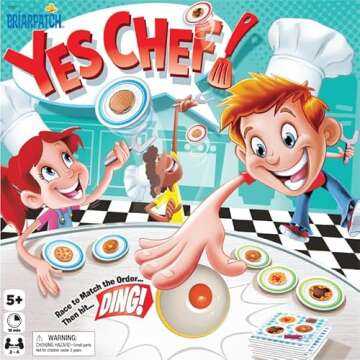 Briarpatch, Yes, Chef Cooking Game, Early Preschool Learning for Toddlers, Kindergarten and 1st Grad...