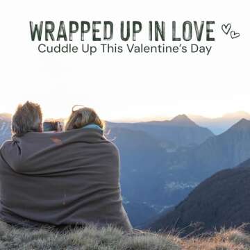 Woolly Mammoth Merino Wool Blanket - Large 66" x 90", 4LBS Camp Blanket | Throw for The Cabin, Cold Weather, Emergency, Dog Camping Gear, Hiking, Survival, Army, Outside, Outdoors – Hunter Green