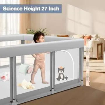 Large Baby Playpen for Safe Playtime at Home