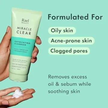 Gentle Exfoliating Face Wash with Salicylic Acid - Rael