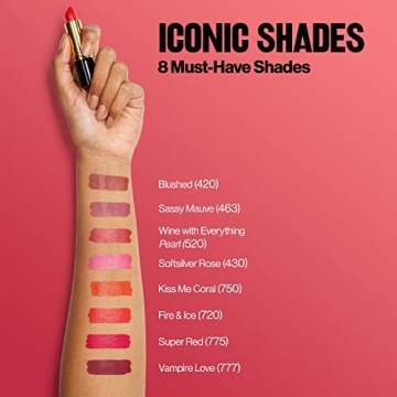 Revlon Super Lustrous Lipstick Creamy Hydrating Vibrant Colors