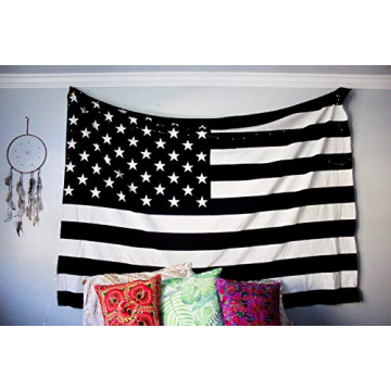The Boho Street Vintage American Flag Tapestry for Home Decor