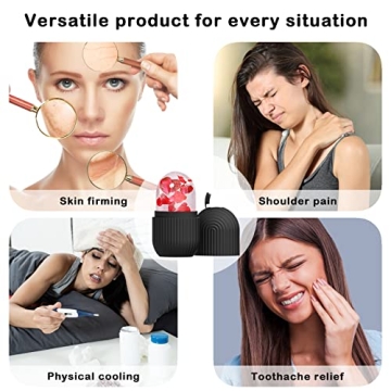 Ice Face Roller - Reusable Silicone Beauty Tool for Radiant Skin