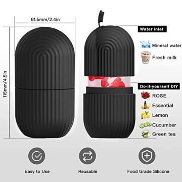 Ice Face Roller - Reusable Silicone Beauty Tool for Radiant Skin