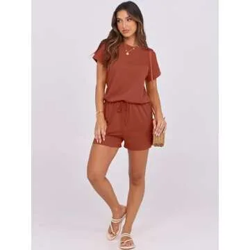 Stylish ANRABESS Summer Romper for Women - Casual & Trendy