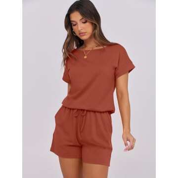 Stylish ANRABESS Summer Romper for Women - Casual & Trendy