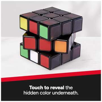 Rubik’s Cube, Phantom, 3x3 Cube Advanced Technology Difficult 3D Puzzle Travel Game Stress Relief ...