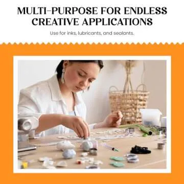 Creative Hobbies® Glue Applicator Syringe for Flatback Rhinestones & Hobby Crafts, 5 Ml with 15 Gauge Orange Precision Tip - Value Pack of 10