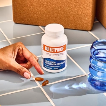 Bulletproof Turmeric Curcumin Complex Softgels for Inflammation Support