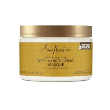 Shea Moisture Deep Treatment Hair Mask to Promote Healthy Hair Growth, Raw Shea Butter with Sea Kelp...