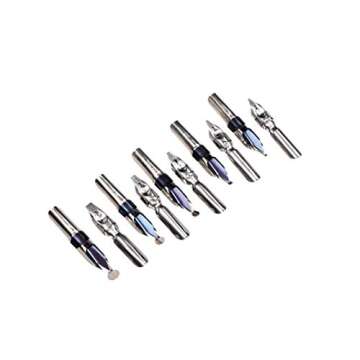 UBEART Calligraphy Set – Feather & Wooden Pens Kit