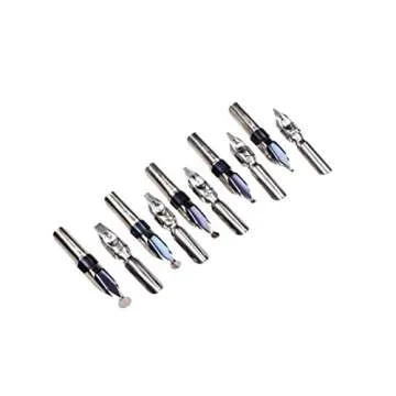 UBEART Calligraphy Set – Feather & Wooden Pens Kit