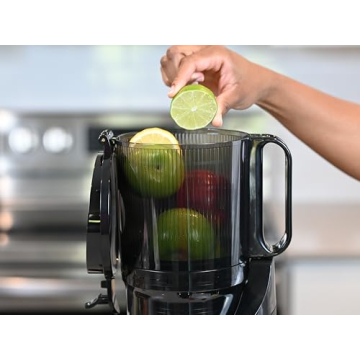 Sunlife Large Mouth Cold Press Juicer - 200W Easy Clean Grey
