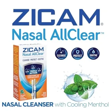 Zicam Nasal AllClear Triple Action Nasal Cleanser 20 Count