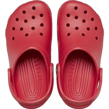 Kids' Crocs Classic Clogs Varsity Red for Comfort and Style