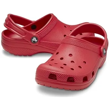 Kids' Crocs Classic Clogs Varsity Red for Comfort and Style