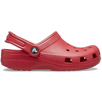 Kids' Crocs Classic Clogs Varsity Red for Comfort and Style
