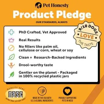 Pet Honesty Allergy Itch Relief Chews for Dogs