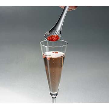 Mercer Culinary Spherification Spoon, Silver