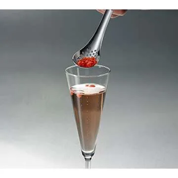 Mercer Culinary Spherification Spoon with Deep Well and Precision Drainage